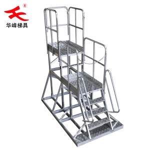 鋁合金定制登高車雙層平臺